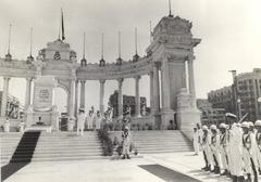 wreath-laying ceremony at the Tomb of the Unknown Soldier in Alexandria