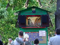 Carlo Piantadosi's puppet theater at Gianicolo, Rome