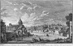 Historic landmarks in Rome, including S. Giovanni de' Fiorentini, Ponte Trionfale, Spedale de' Pazzi, Palazzo Salviati, S. Onofrio, Villa Lanti, Villa Corsini, Casino Farnese