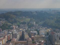 Basilica of Saint Peter panoramic view of Rome