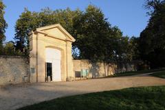 Porte du Phare in the Royal domaine of Marly, Marly-le-Roi, France