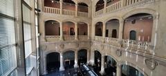 Renaissance courtyard of the Bendaña Palace in Vitoria-Gasteiz