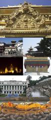 Collage of various places in Kathmandu