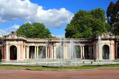 Fountain at Doña Casilda de Iturrizar park in Bilbao