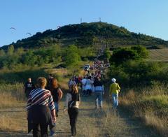 Olarizu hill in Vitoria-Gasteiz, Basque Country, Spain