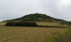 landscape view of Kutzemendi from the northwest in 2015