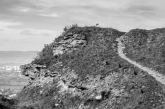 Former quarry of Olarizu in Vitoria-Gasteiz, Basque Country, Spain