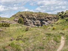 Former quarry of Olarizu in Vitoria-Gasteiz, Basque Country, Spain