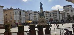 Plaza de la Virgen Blanca in Vitoria-Gasteiz, Spain