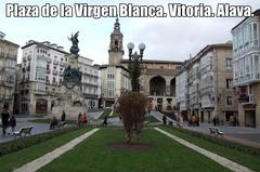 Plaza de la Virgen Blanca in Vitoria-Gasteiz