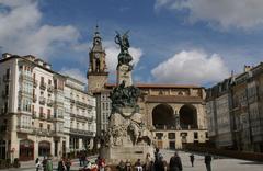 Virgen Blanca square in Vitoria-Gasteiz