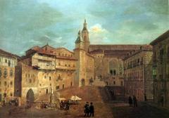 View of the Plaza de la Virgen Blanca in Vitoria-Gasteiz