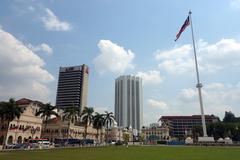 Dataran Merdeka in Kuala Lumpur, Malaysia