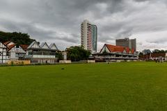 Merdeka Square in Kuala Lumpur at dusk