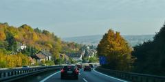 BAB A8 highway near Pforzheim