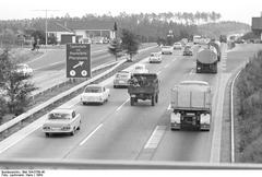 1964 German Autobahn in Pforzheim