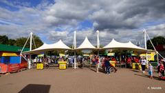 Entrance and exit at Legoland