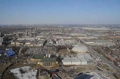 Maurice Richard Arena and surrounding area