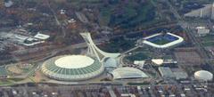 Montreal Olympic Park panoramic view