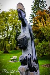 Beautiful view of Edwards Gardens in Toronto with lush greenery and vibrant flowers