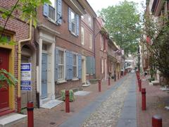 Historic Elfreth's Alley in Philadelphia