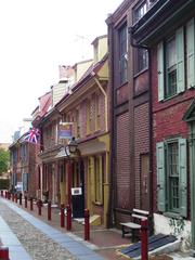 Elfreth's Alley south side towards N. Front Street