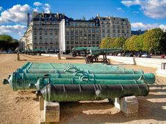 Bronze cannons in the Musée de l'Armée, Paris