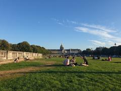 Esplanade des Invalides in Paris