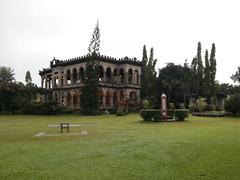 The Ruins in Talisay under cloudy sky