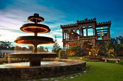 The Ruins in Talisay, Negros Occidental at dusk