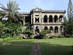 The Ruins mansion west facade in Talisay, Negros Occidental