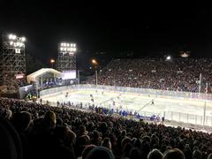 Helsinki Ice Challenge between Jokerit and SKA in Kaisaniemi Park