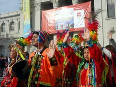 Celebration of Inti Raymi at the National Museum of Natural History of Chile