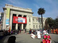 Inti Raymi celebration at Museo Nacional de Historia Natural de Chile