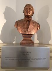 Bust of Claudio Gay at the National Museum of Natural History in Chile