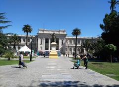 Entrance of the National Museum of Natural History in Santiago de Chile