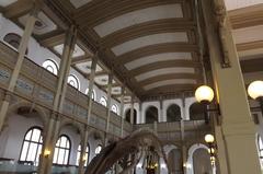 interior structure of a national monument in Chile