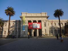 Front view of the National Museum of Natural History of Chile