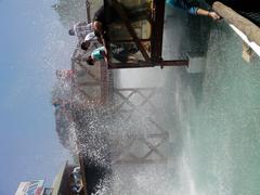 Water wave ride at Fantasilandia amusement park