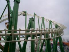 SLC roller coaster at Fantasilandia theme park