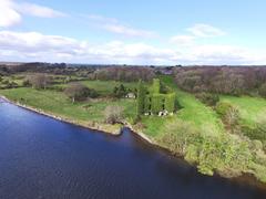 Menlo Castle by the river in Galway