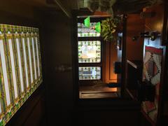 Frank Lloyd Wright desk in Oak Park, Illinois