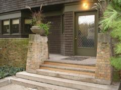 Frank Lloyd Wright's Home and Studio front porch