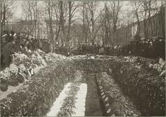 Helsinki Old Church funeral for German soldiers 1918