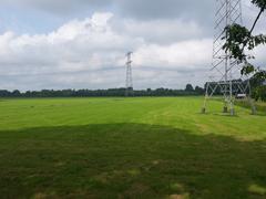 Scenic countryside landscape of Abcoude, Netherlands