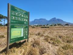 Rondebosch East Common with Table Mountain and Devils Peak