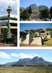 Images of historic landmarks in Rondebosch, Cape Town