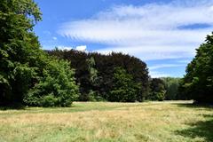 Scenic view of Parc Louis-Bourget in Lausanne