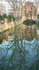 Fontaine Médicis in spring at Jardin du Luxembourg, Paris