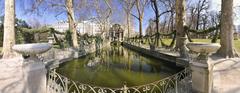 Medicis Fountain in the Jardin du Luxembourg, 6th arrondissement of Paris, France